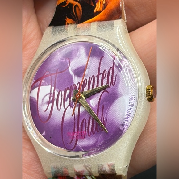 1997 Swatch Tormented Souls Vintage Wristwatch, Timepiece, Watch, Untested main image 13